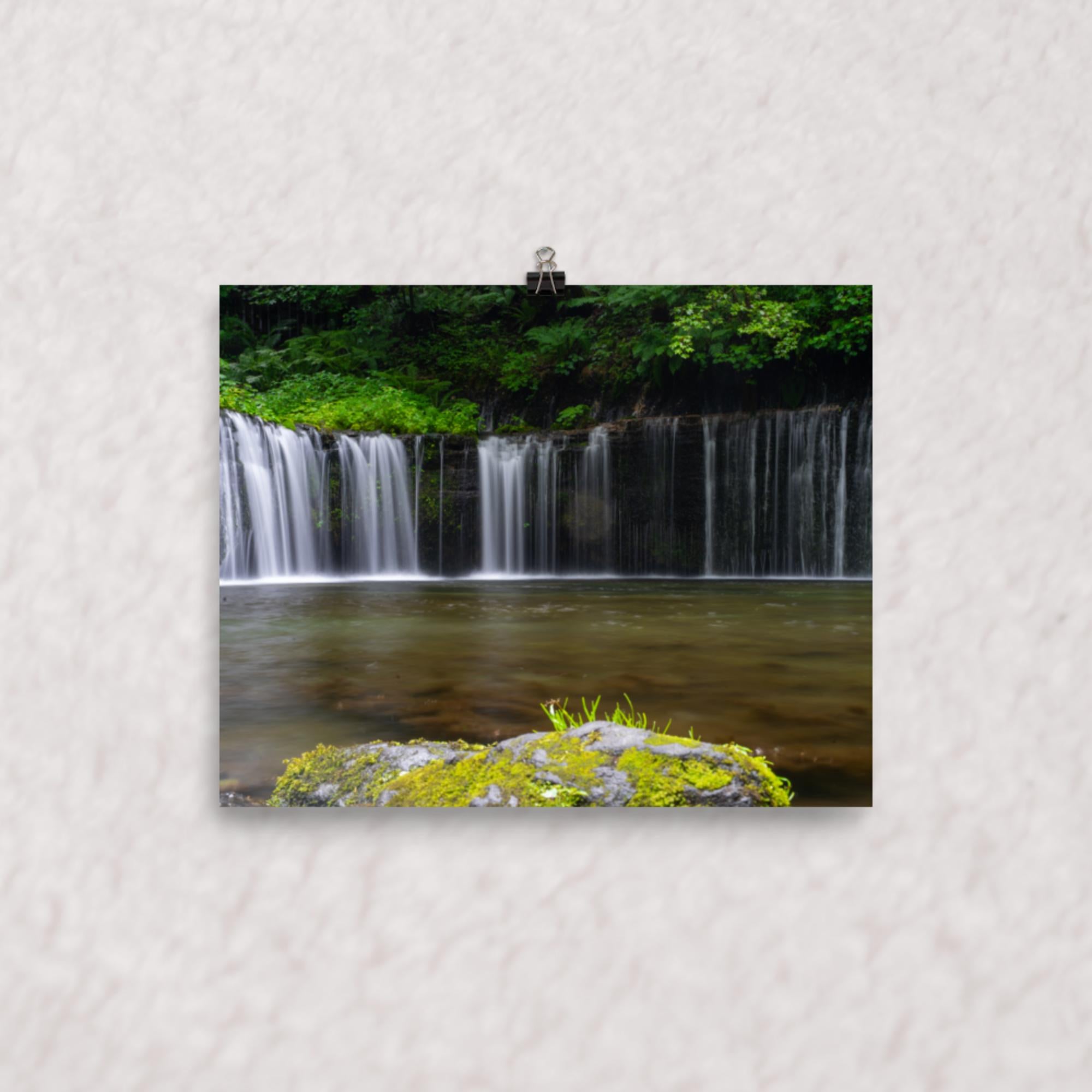 Cascade of Calm Poster